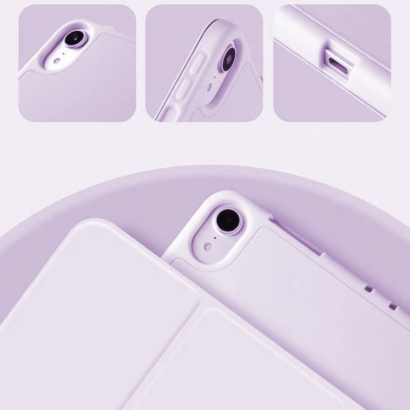Etui Tech Protect SC Pen do iPad Air 5/4 gen. 2022/2020, fioletowe